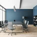 Luxury,Meeting,Room,With,Panoramic,City,View,And,Daylight.,Presentation